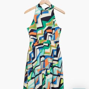 Tahari multi colored dress
